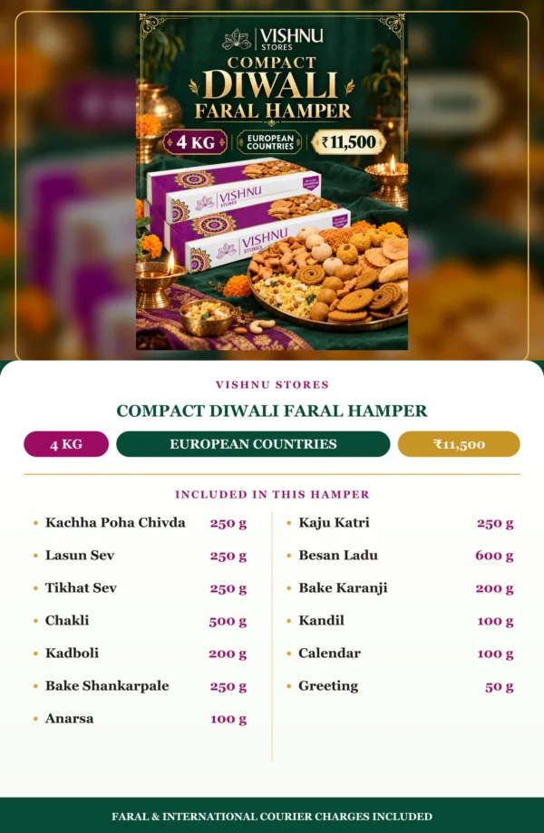 Elabourate Diwali Faral Hamper for Europe